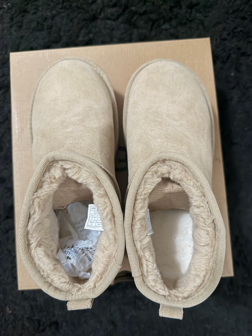 UGG Classic Ultra Mini Platform Boots - Chestnut - Picture 2 of 5